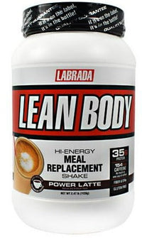 Labrada Lean Body MRP 2.47lb Tub - Power Latte