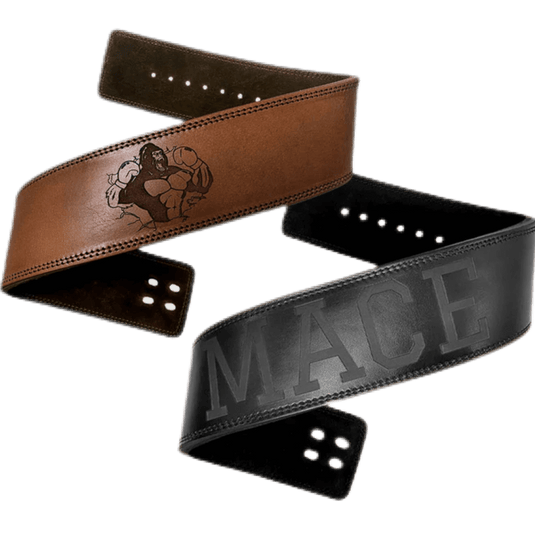 Custom Black Tapered Weight Belt (Laser Engraving)