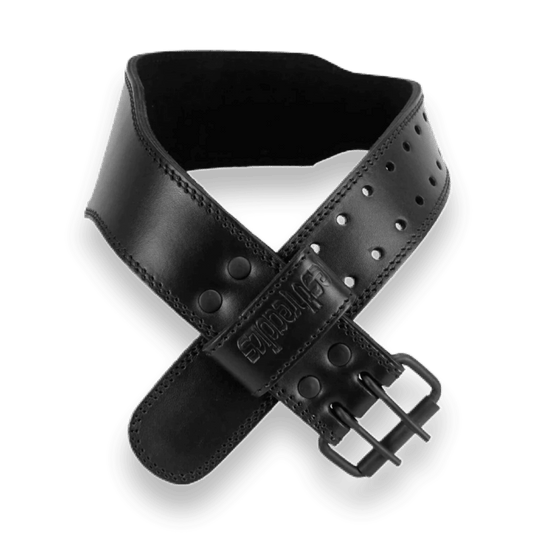 Custom Black Tapered Weight Belt (Laser Engraving)