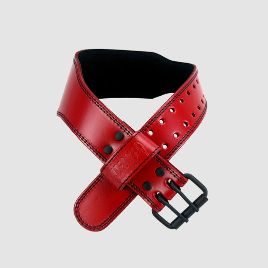 Aesthreadics S (26-32) / RED Custom Red Tapered Lifting Belt BuiltAthletics