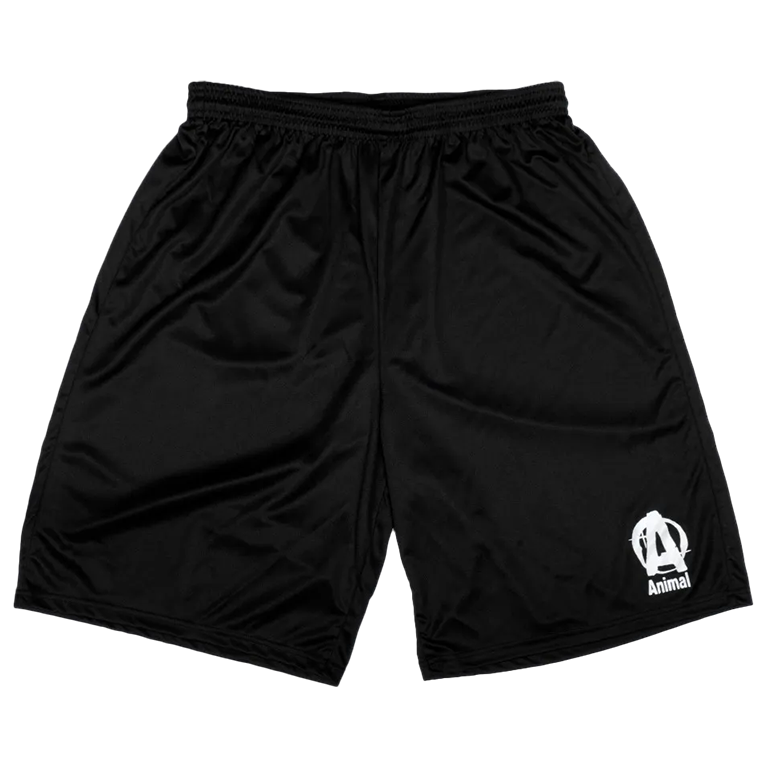 Animal Black Shorts