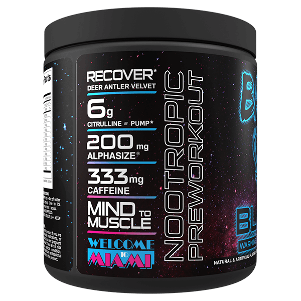 Bucked Up BAMF Black Pre Workout | Builtathletics.com | $52.95 | Pre Workout | nootropic, Pre-Workout
