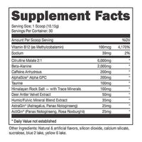 Bucked Up BUCKED UP BLACK PRE-WORKOUT | Builtathletics.com | $44.95 | Supplement | Pre-Workout