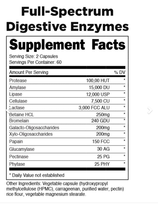 Bucked Up Bucked Up Enzymes | Builtathletics.com | $29.5 | Supplement | Digestive Health, Men's Health, Women's Health
