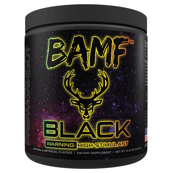 Bucked Up BAMF Black Pre Workout | Builtathletics.com | $52.95 | Pre Workout | nootropic, Pre-Workout