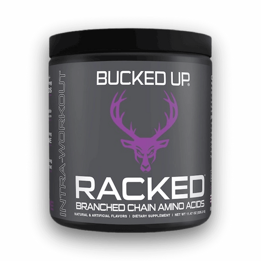 Bucked Up Racked BCAA Intra Workout | Builtathletics.com | $44.99 | Amino Acids | BCAAs, intra-workout, Post-Workout