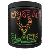 Bucked Up Woke AF Black Pre Workout | Builtathletics.com | $52.95 | Pre Workout |