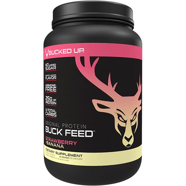 Bucked Up Buck Feed Original Whey Protein | Builtathletics.com | $49.95 | Supplement | Best Sellers, Protein, Whey Protein