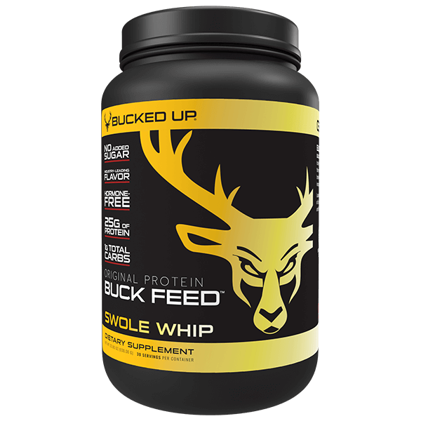 Bucked Up Buck Feed Original Whey Protein | Builtathletics.com | $49.95 | Supplement | Best Sellers, Protein, Whey Protein