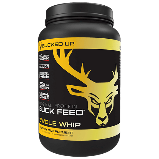 Bucked Up Buck Feed Original Whey Protein | Builtathletics.com | $49.95 | Supplement | Best Sellers, Protein, Whey Protein