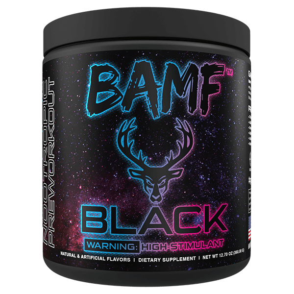 Bucked Up BAMF Black Pre Workout | Builtathletics.com | $52.95 | Pre Workout | nootropic, Pre-Workout
