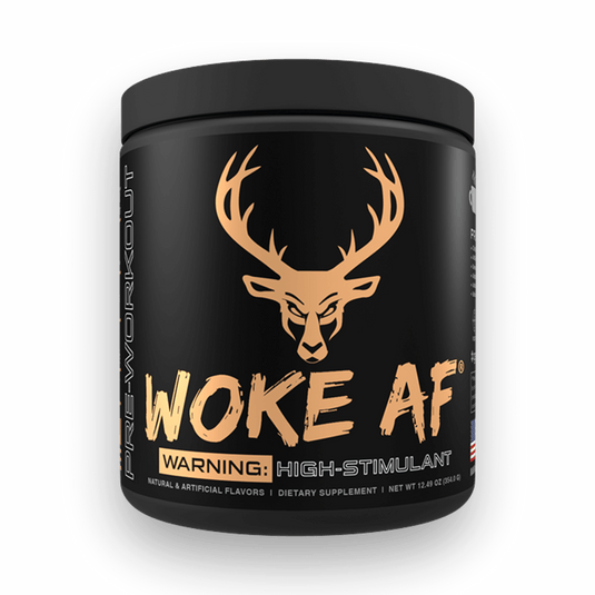 Bucked Up WOKE AF - High Stim Pre Workout | Builtathletics.com | $52.95 | Pre Workout | Best Sellers, high caffeine, high stim, Pre-Workout