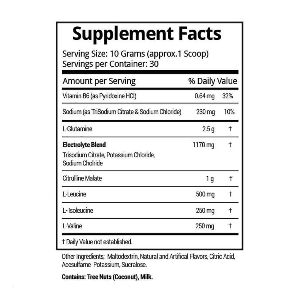 Dark Mountain 30 Servings / Coconut Lime Mojito Kodiak Post-Workout BuiltAthletics