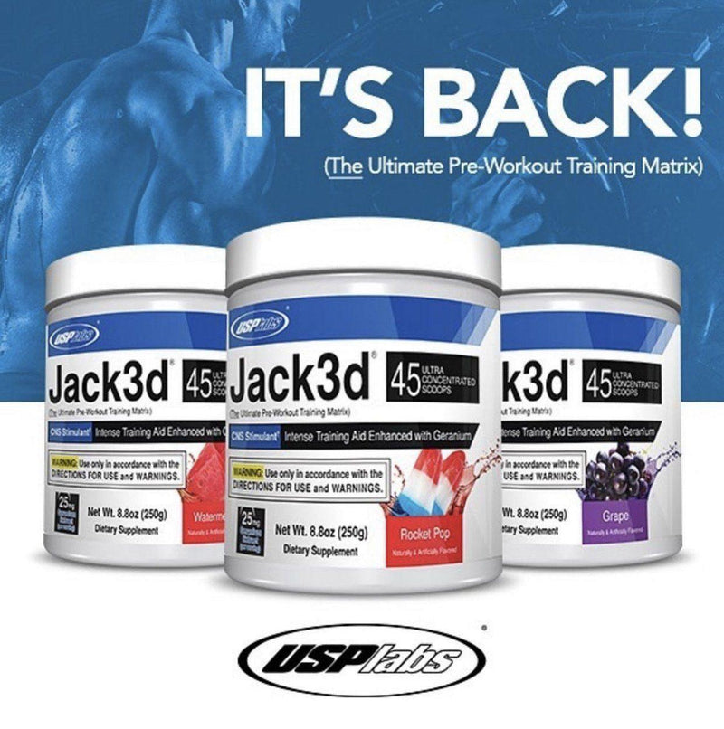 UspLabs Jack3d PreWorkout (45 Serving) Fitpal Inc.