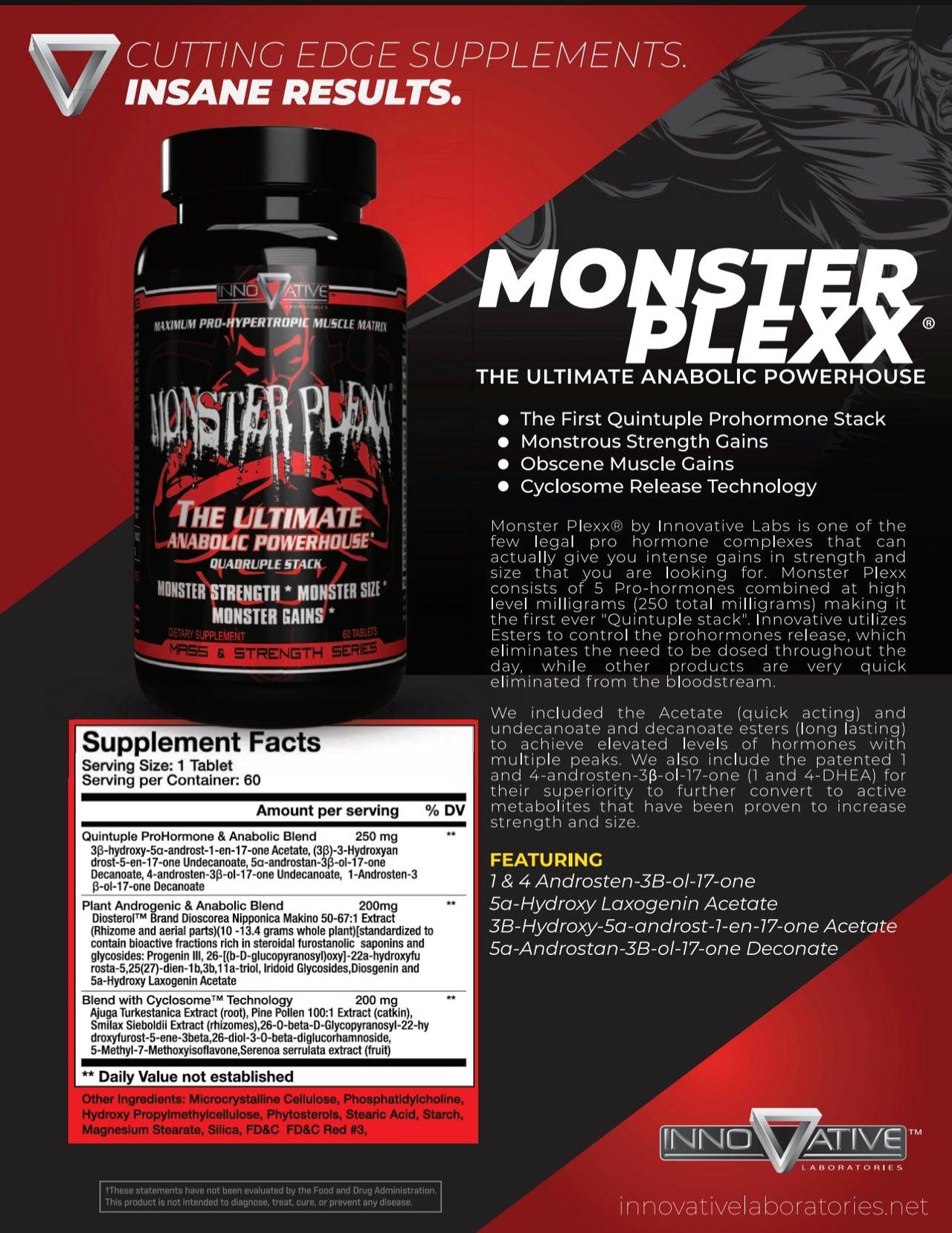 Innovative | Monster Plexx "Quadruple Stack"