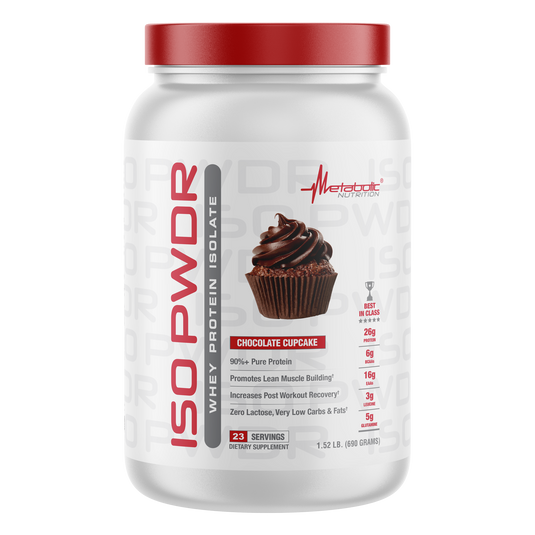 Metabolic Nutrition ISO PWDR 1.52 LB - CHOCOLATE CUPCAKE