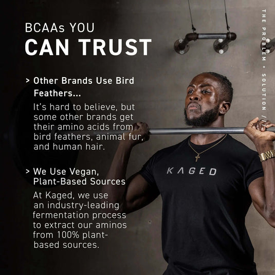Kaged Muscle BCAA 2:1:1 KAGED MUSCLE® - UNFLAVORED  | Builtathletics.com | $29.99 | Supplement | BCAAs, Post-Workout, protein powder
