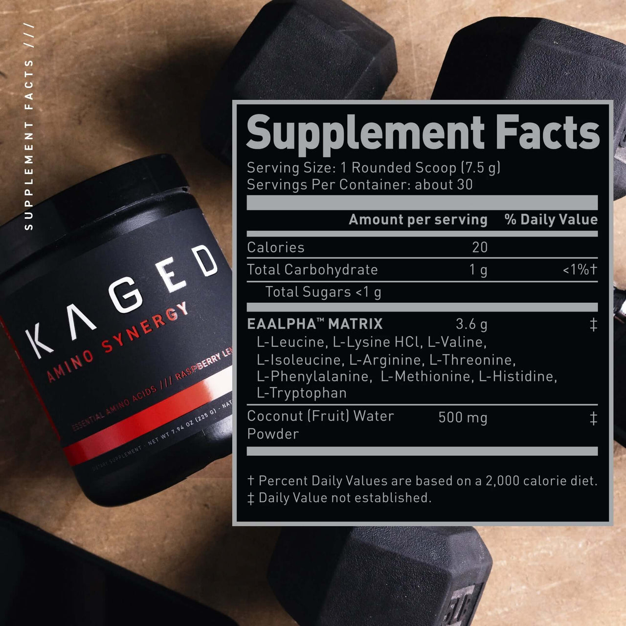 Kaged Muscle Amino Synergy - EAAs  | Builtathletics.com | $24.99 | amino acids | endurance, Post-Workout