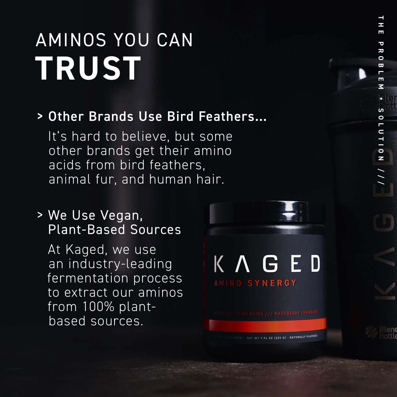 Kaged Muscle Amino Synergy - EAAs  | Builtathletics.com | $24.99 | amino acids | endurance, Post-Workout