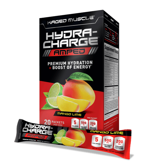 Kaged Muscle Mango Lime HYDRA-CHARGE AMPED BuiltAthletics