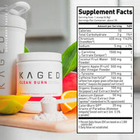 Kaged Muscle Orange Mango Clean Burn Powder BuiltAthletics