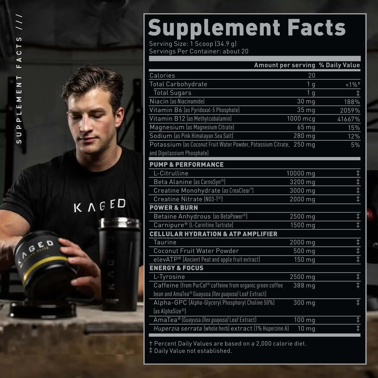 Kaged Muscle Pre Kaged Elite Pre Workout BuiltAthletics