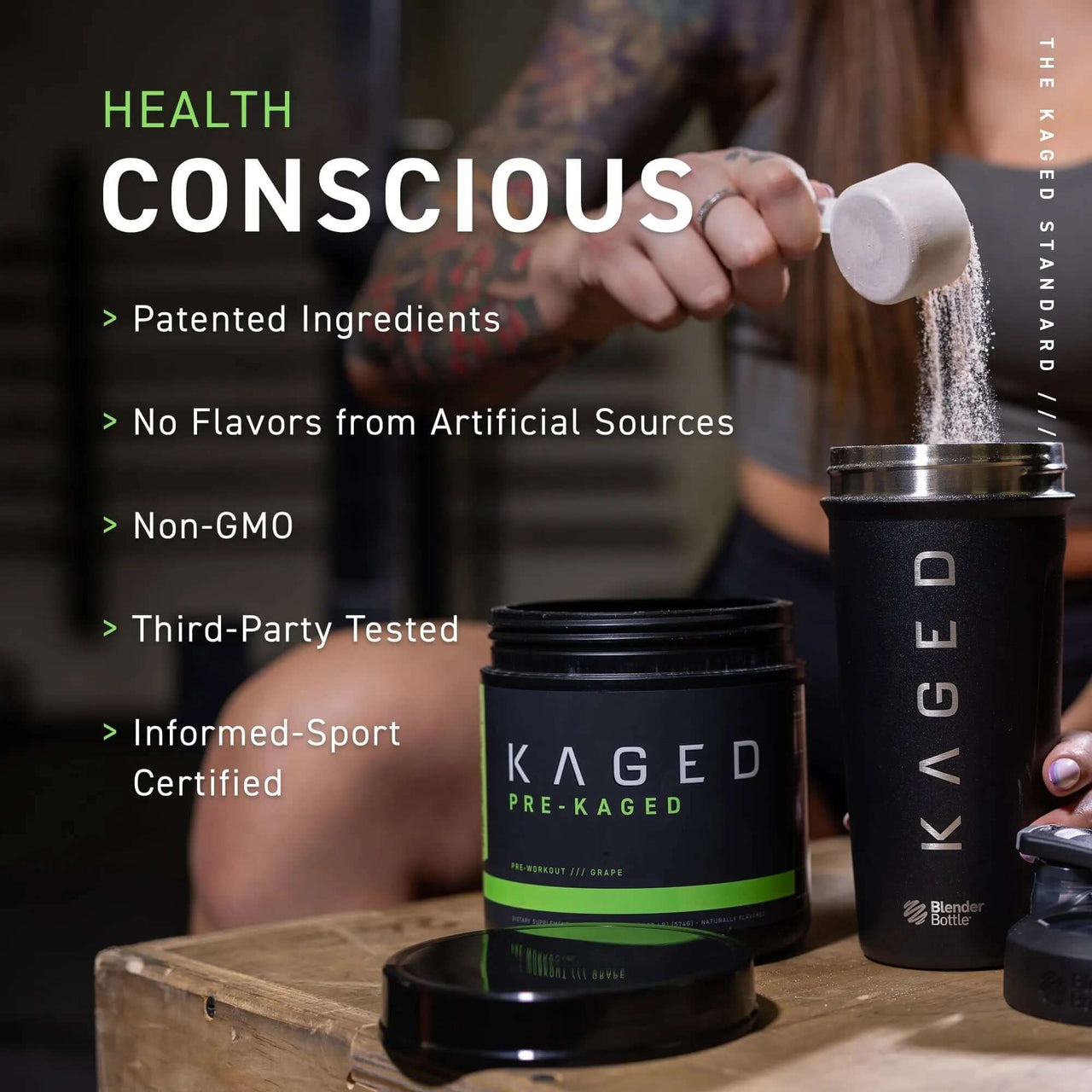 Kaged Muscle Pre-Kaged Pre Workout BuiltAthletics