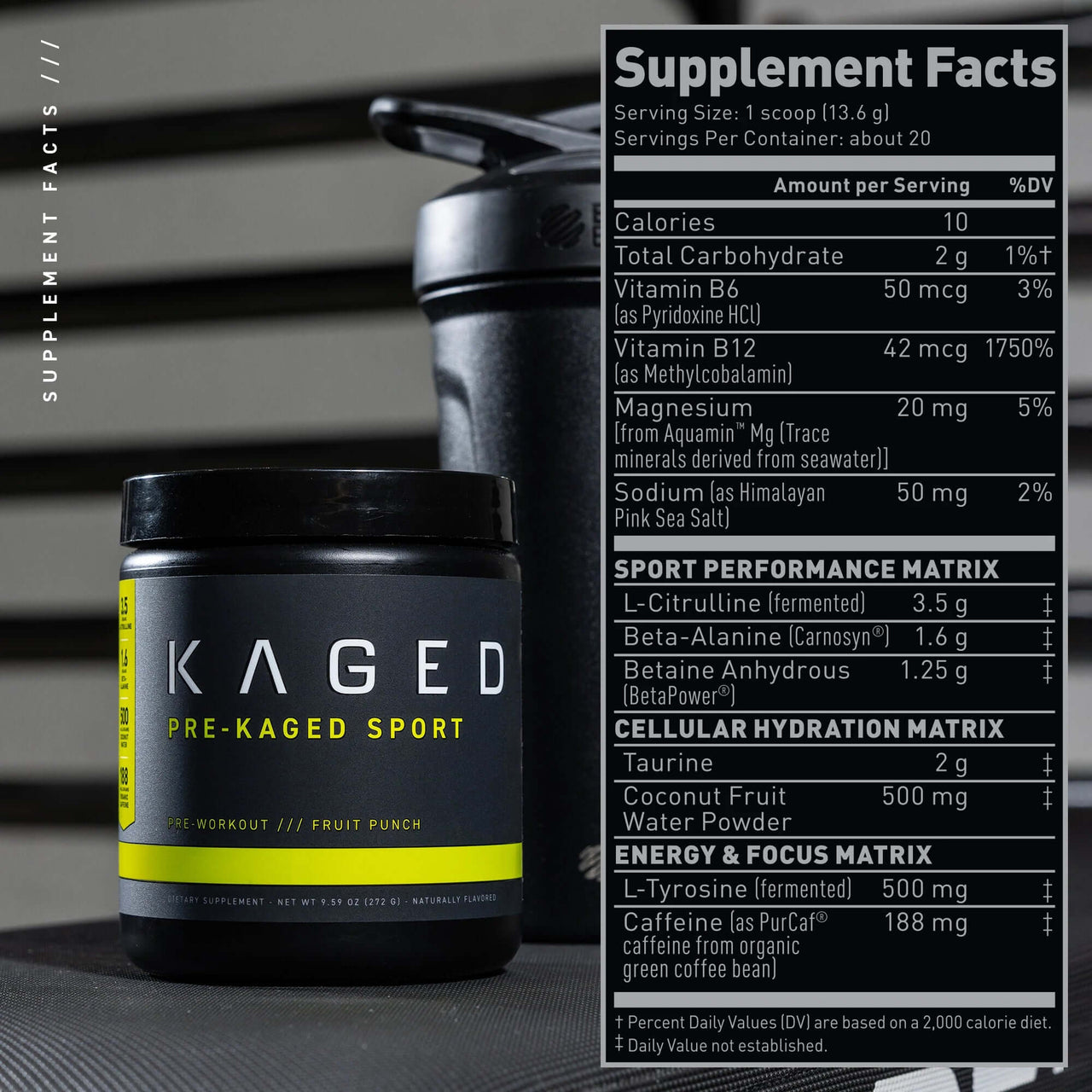 Kaged Muscle Pre-Kaged Sport BuiltAthletics