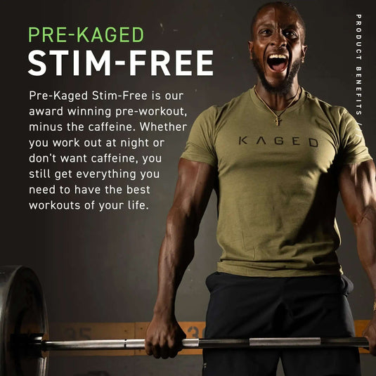 Kaged Muscle Pre-Kaged Stim-Free Pre Workout BuiltAthletics
