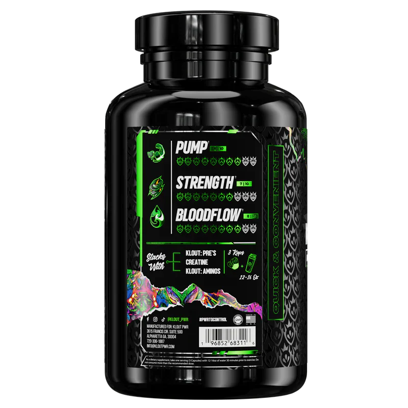 Klout: Pump Kap