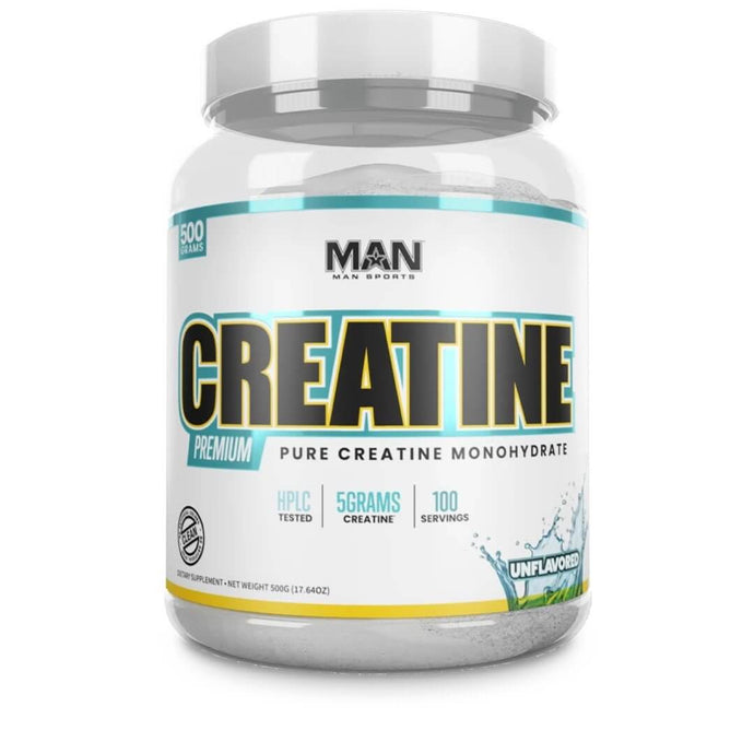 MAN Sports CREATINE Monohydrate - Supplement BuiltAthletics