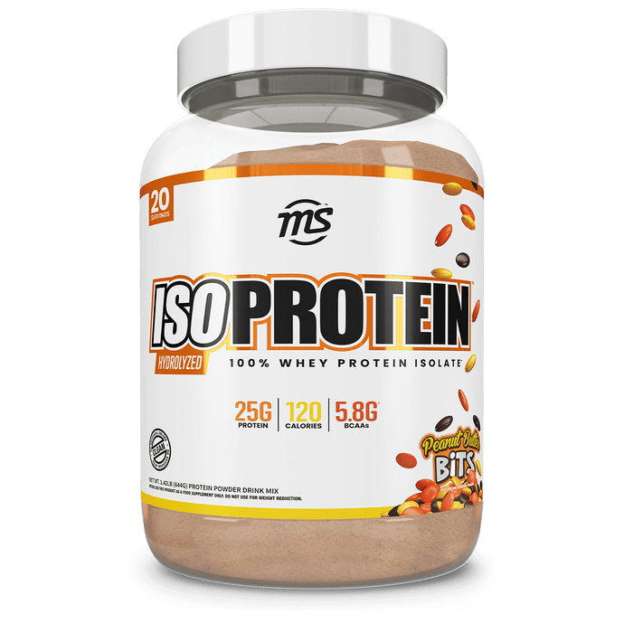 MAN Sports Peanut Butter Bits ISO Protein BuiltAthletics