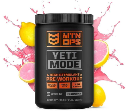 Mtn Ops Pink Lemonade Yeti Mode - MTN OPS BuiltAthletics