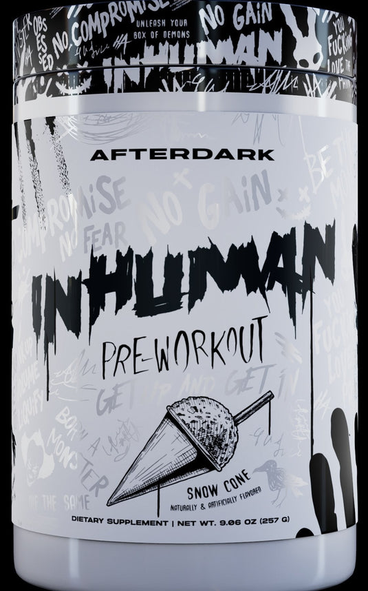 Afterdark Inhuman Preworkout Snow Cone