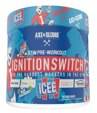 Axe & Sledge Ignition Switch 40serv Blue Razz Icee