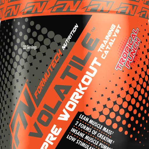 Formutech VOLATILE - Pre Workout Tropical Punch 324g
