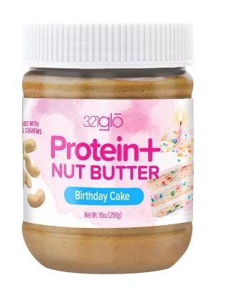 321Glo PROTEIN+ Nut Butter Birthday Cake 12pack