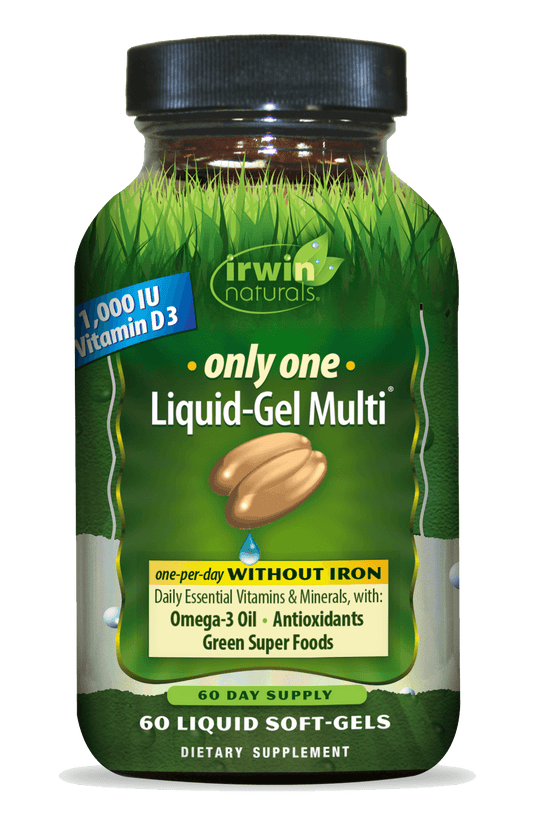 Only One Liquid-Gel Multi without Iron