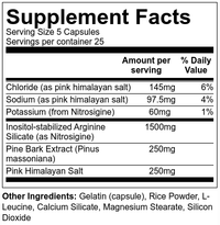VASOGORGE PRE-WORKOUT CAPSULES