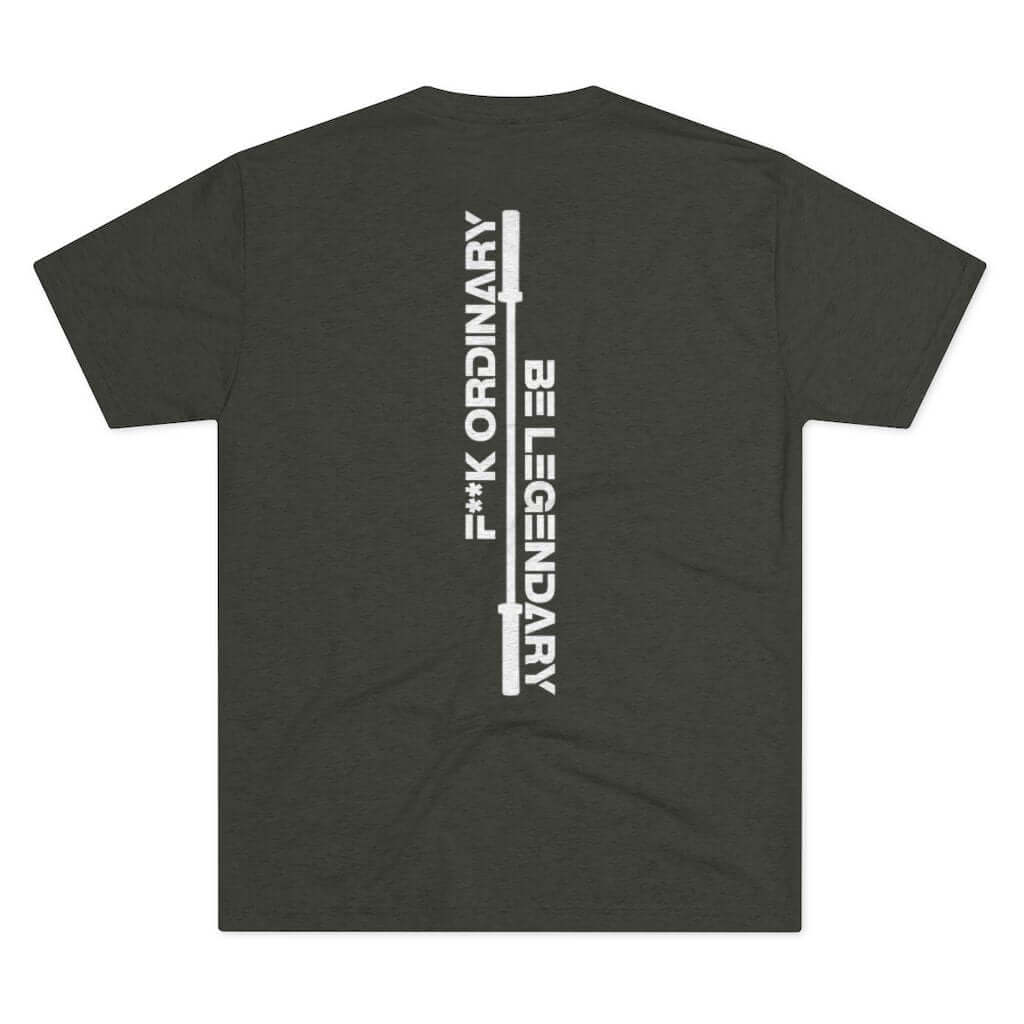 Printify Be Legendary Tee  | Builtathletics.com | $24.95 | Shirts | apparel, men's apparel, men's tee