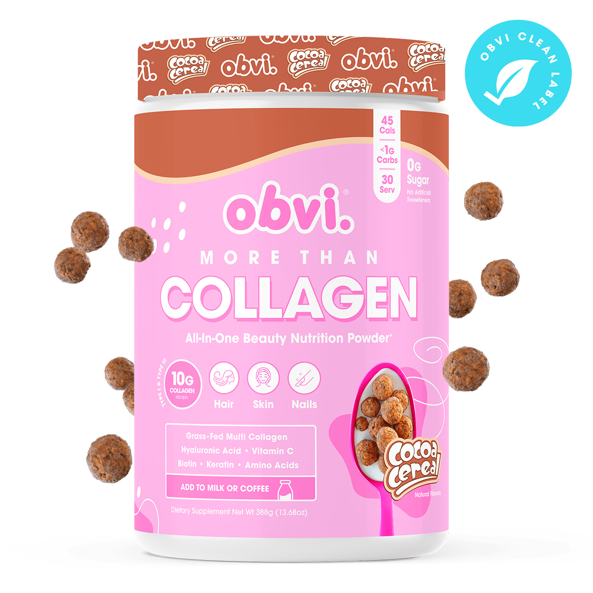 More Than Collagen | Cocoa Cereal