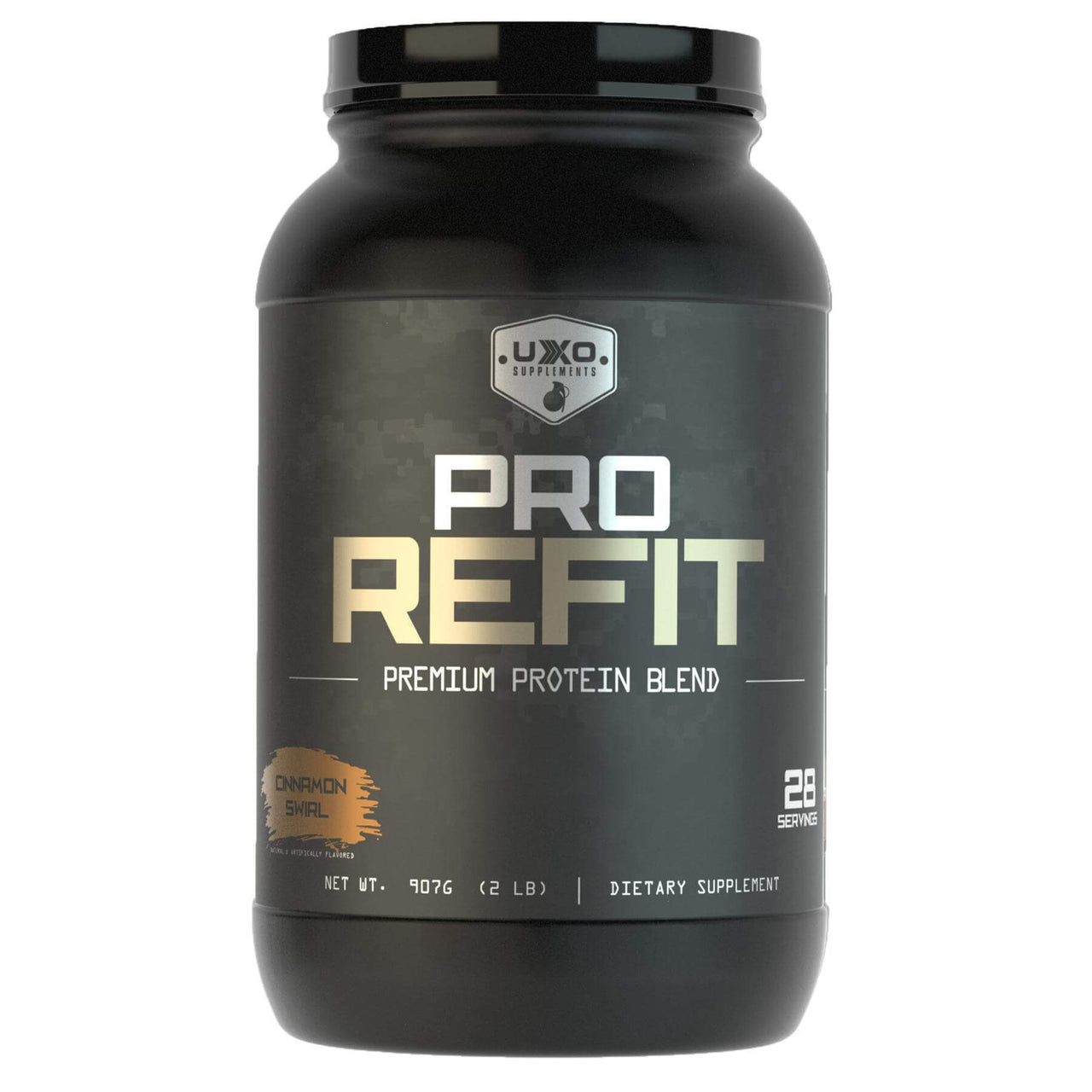 UXO Supplements 2LB / CINNAMON SWIRL PRO REFIT PROTEIN BuiltAthletics